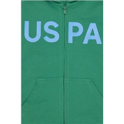 Erkek Çocuk Yeşil Basic Sweatshirt