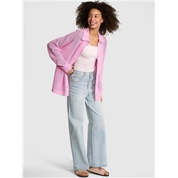 Crochet Button-Down Top