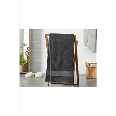 English Home Deluxe Pamuklu Low Twist Banyo Havlusu 70x140 Cm Antrasit 10033981