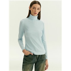 Водолазка из вискозы с добавлением шерсти, B2285/flo