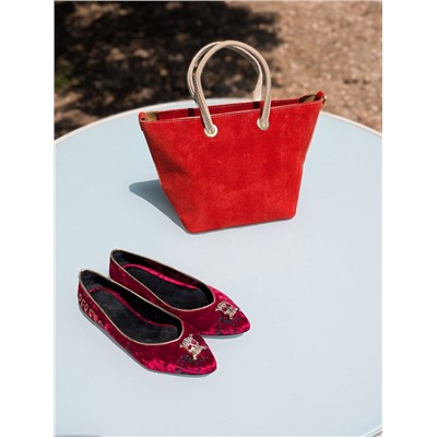 Комбо  Сalabera + Ab.Z PELLE Mini Shopper (440) Rojo АКЦИЯ