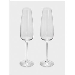 Бокал для шампанского, 300 мл, 2 шт, стекло, Melody