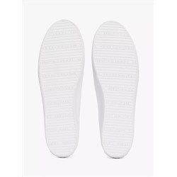 Metallic Heel Canvas Slip-On Sneaker