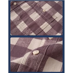 ✅Мужская рубашка из высококачественного плотного хлопка от бренда SIMWOO*D