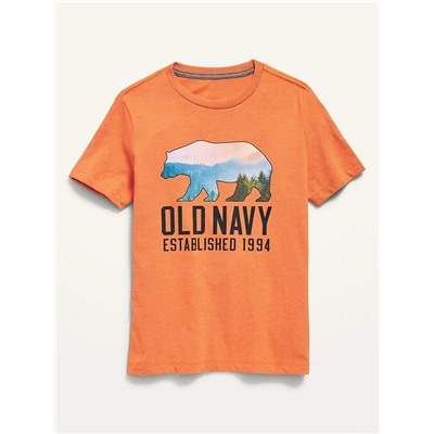 Logo-Graphic Short-Sleeve Tee for Boys