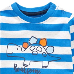 Baby Langarmshirt mit Blockstreifen