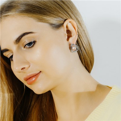 Серьги серебро 52547S3