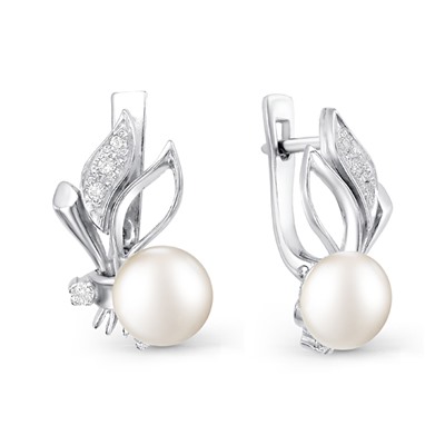 Серьги серебро 52004S1