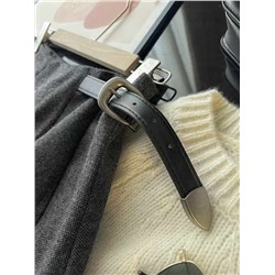 Дизайнерская женская юбка-миди А-силуэта из смесовой шерсти на подкладке  SELFWH*O