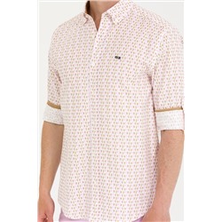 Erkek Manolya Uzun Kollu Gömlek