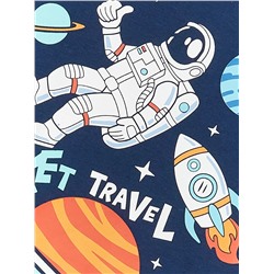 LC Waikiki Bisiklet Yaka Baskılı Uzun Kollu Erkek Çocuk Pijama Takımı, LCW Kids                                            
                                            Bisiklet Yaka Baskılı Uzun Kollu Erkek Çocuk Pijama Takımı