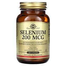 Selenium 200 mg  100 tab Solgar