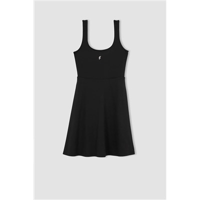 Defacto Fit Kolsuz Tenis Elbisesi A2499AX23SM