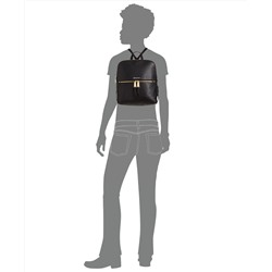 MICHAEL Michael Kors Rhea Slim Pebble Leather Backpack