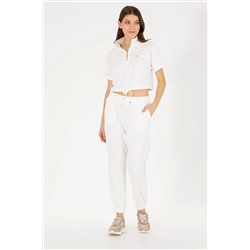 Kadın Ekru Jogger Eşofman Altı
