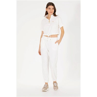 Kadın Ekru Jogger Eşofman Altı