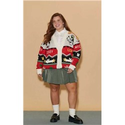 Женский тёплый кардиган, размеры plus size   FOREVE*R 21 & Disne*y