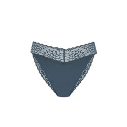 Tanga encaje microfibra verde