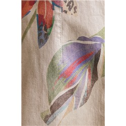 Vestido camisero camoflower