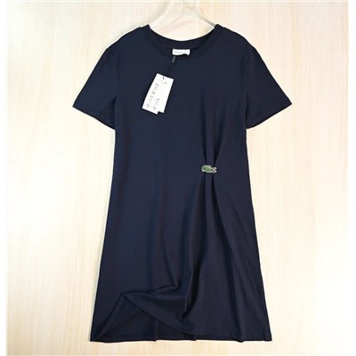 Плиссированное хлопковое платье 2 цвета ЛАКОСТ*Е