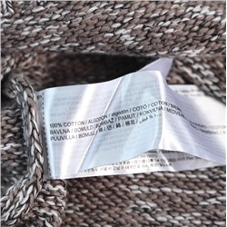 Вязаный жилет-пуловер с отворотами  МАНГ*О