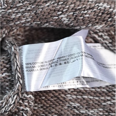 Вязаный жилет-пуловер с отворотами  МАНГ*О