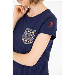 Kadın Lacivert Tişört