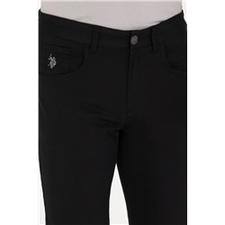 Erkek Siyah Kanvas Pantolon