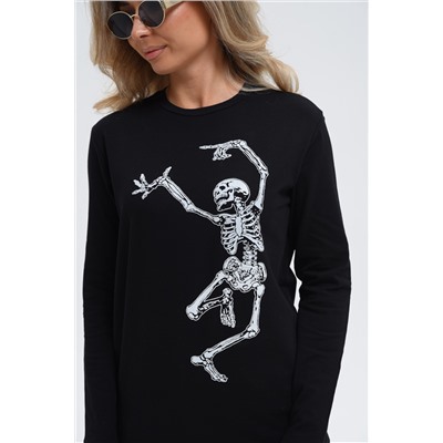 8532 Футболка с длинным рукавом женская