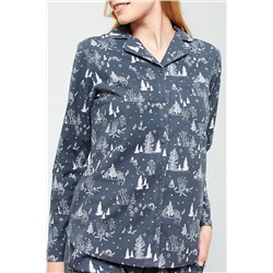 Weendel Ночная Рубашка Антрацит