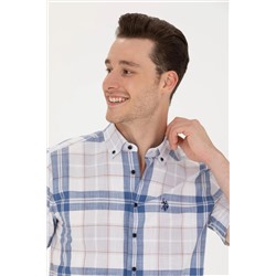 Erkek Lacivert Kısa Kollu Gömlek