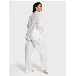 Victoria's Secret Heritage Cotton Long Pajama Set