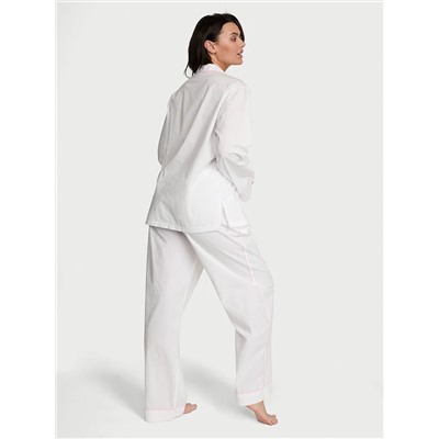 Victoria's Secret Heritage Cotton Long Pajama Set