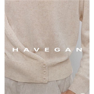 Лёгкая ассиметричная кофта из смесового льна (7 цветов)