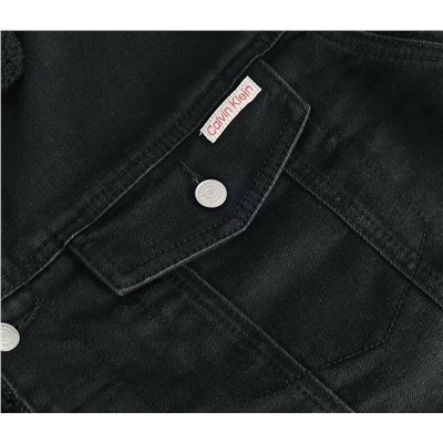 Мужская джинсовая куртка с искусственной овчиной внутри  Calvi*n Klei*n