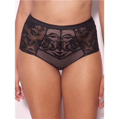 Трусы Frozen Black classic с завышенной талией Alles