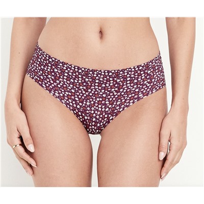 Low-Rise No-Show Hipster Underwear