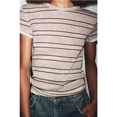 DOUBLE STRIPE T-SHIRT