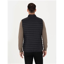 Siyah Slim Fit Yelek