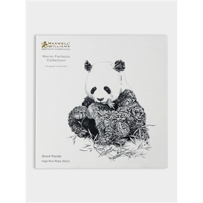 Тарелка, 20 см, Большая панда