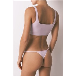 Pack 3 tangas algodón desagujado lazo