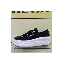 U.S. Polo Assn. Siyah - U.s.polo Assn Cleme 2fx Kadın Converce CLEME 2 FX