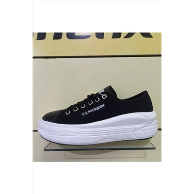 U.S. Polo Assn. Siyah - U.s.polo Assn Cleme 2fx Kadın Converce CLEME 2 FX