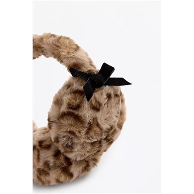 Orejeras animal print