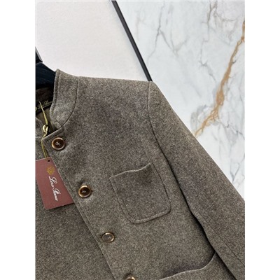 Новейшая модель пиджака с воротником-стойкой для ранней осени и весны (2 цвета) ЛОРО ПИАН*О