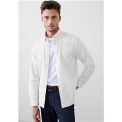 Slim-Fit Fine Wale Corduroy Shirt