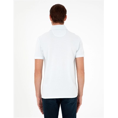 Açık Mavi Slim Fit Tişört