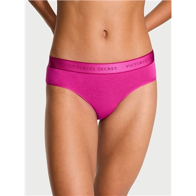 Logo Cotton Hiphugger Panty