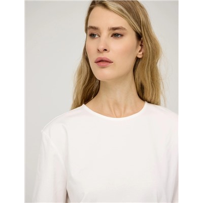 Белая блузка "Капля"