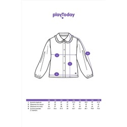 Блузка PLAYTODAY, 1126493